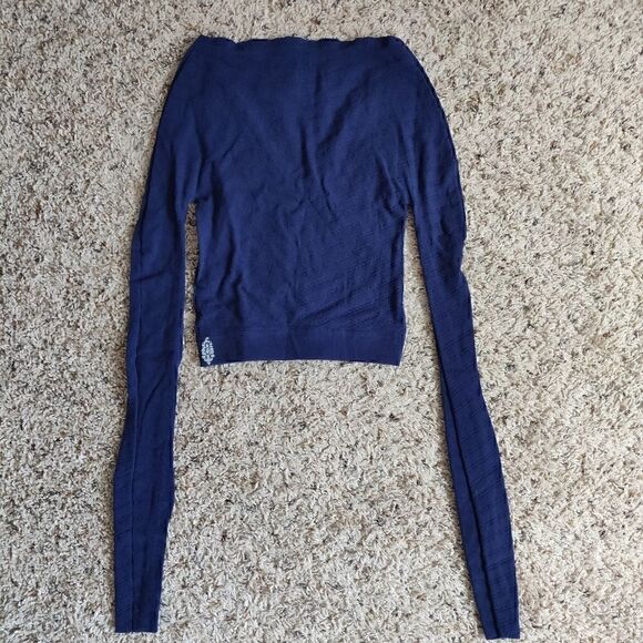 NEW $88 Free People Gone Adrift Long Sleeve Top - Picture 12 of 13
